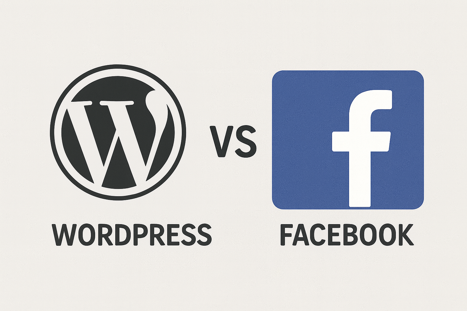 разлика между уебсайт и Facebook