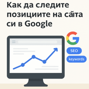 как да следите позициите на сайта си в Google