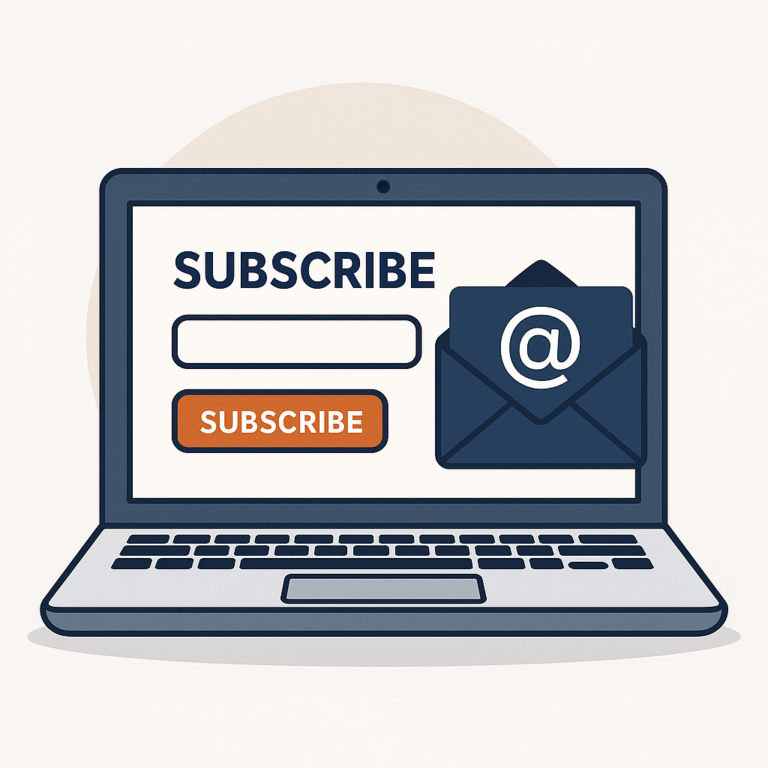 как да събирате имейли чрез сайта си